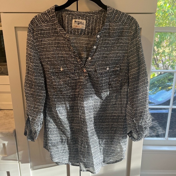 Holding Horses Sheer Tulip Tunic - Picture 1 of 4